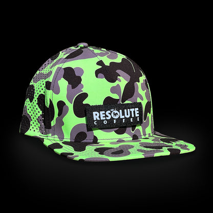 RESOLUTE RNNR CAMO SNAPBACK HAT