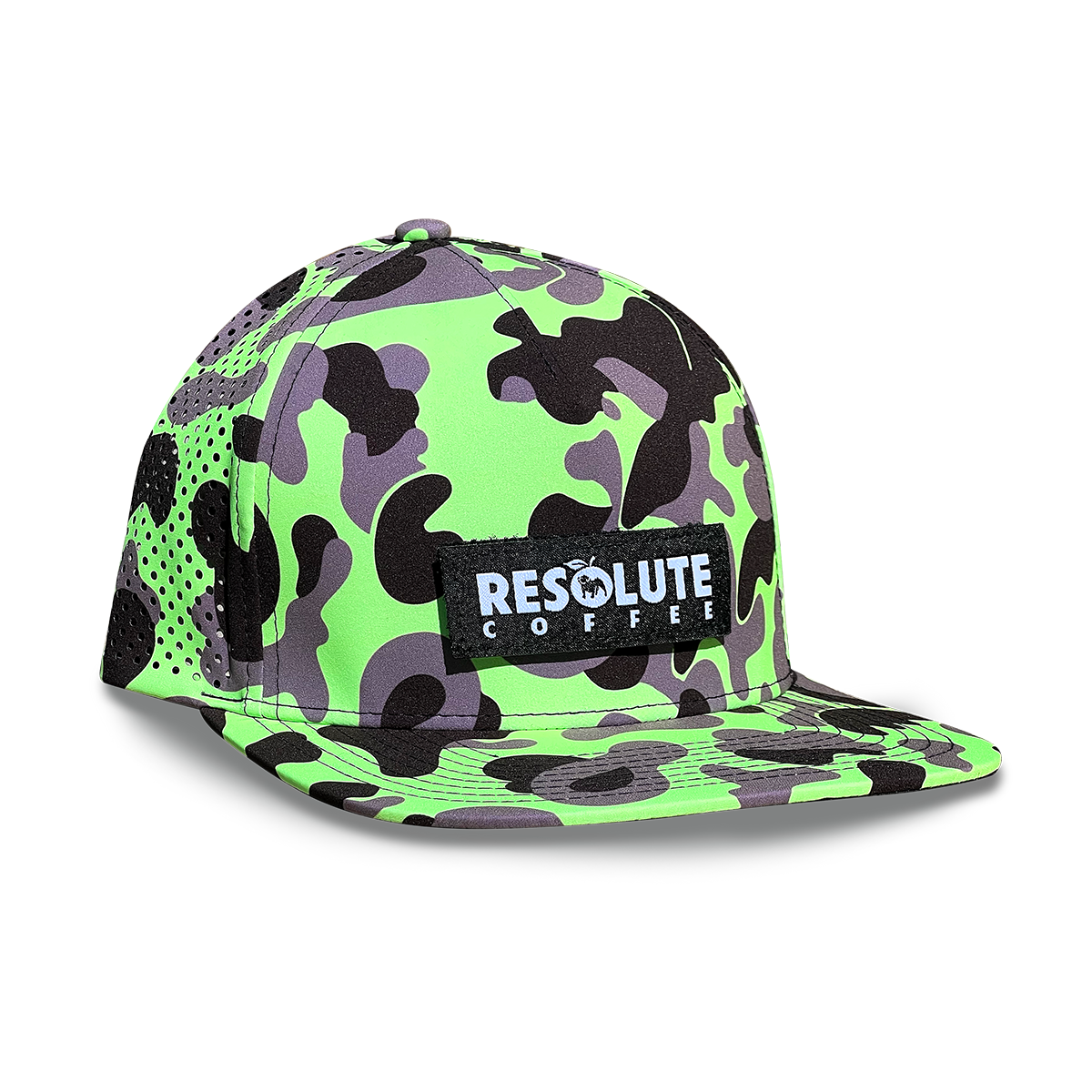 RESOLUTE RNNR CAMO SNAPBACK HAT